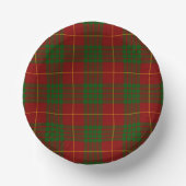 Cameron Tartan Rot kariert Pappteller (Vorderseite)