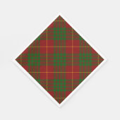 Cameron Tartan Rot kariert Serviette (Ecke)