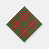 Cameron Tartan Rot kariert Serviette (Ecke)