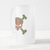Cameron Tartan Skull No Banner Tasse (Vorderseite Links)