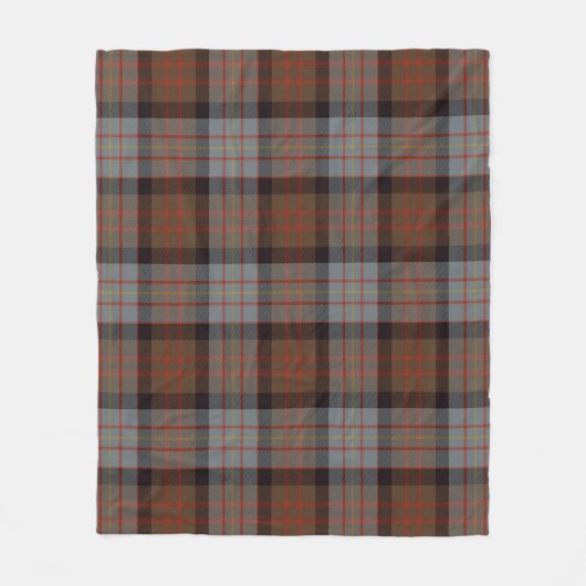 Cameron von Erracht Kariert gewittert Fleecedecke (Vorderseite)