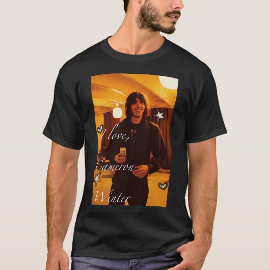 Cameron Winter ich liebe dich T-Shirt (Vorderseite)