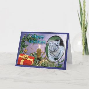Cameron & Zabu Weihnachtskarte Feiertagskarte