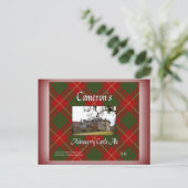 Camerons Achnacarry Castle Ale Postkarte (Stehend Vorderseite)