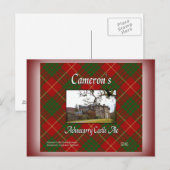 Camerons Achnacarry Castle Ale Postkarte (Vorne/Hinten)