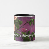 Camerons Morgen-Tee Personalisiert anpassbar Tasse (Zentrum)