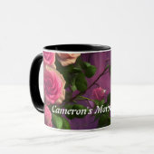 Camerons Morgen-Tee Personalisiert anpassbar Tasse (Vorderseite Links)