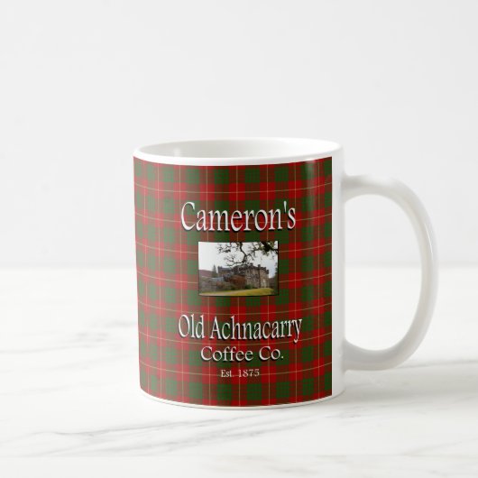 Camerons Old Achnacarry Coffee Co. Kaffeetasse (Rechts)
