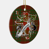 Camerontartan-Löwe Keramikornament (Rechts)