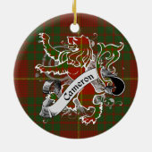 Camerontartan-Löwe Keramikornament (Hinten)