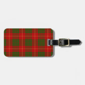 Camerontartan-Muster Gepäckanhänger (Vorderseite horizontal)
