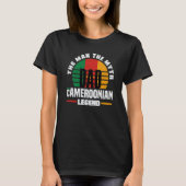 Cameroon Cameroonian Cameroon Flag Fathers Day T-Shirt (Vorderseite)