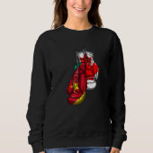 Cameroon Cameroonian UK Canada Canadian Flag Hand Sweatshirt (Vorderseite)