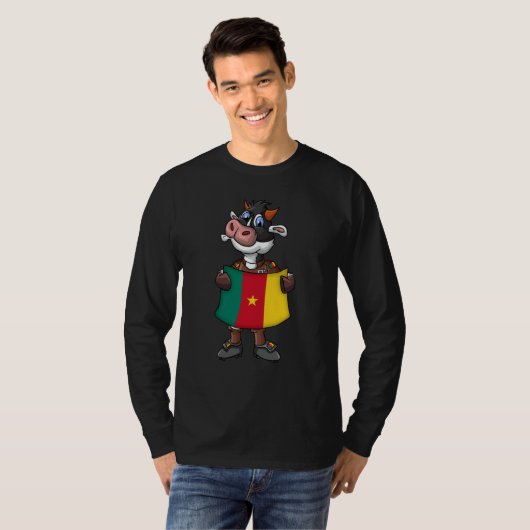Cameroon Cow Fan T-Shirt (Vorne ganz)