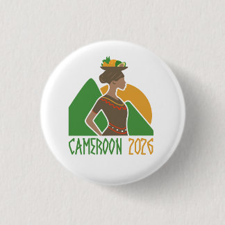 Cameroon Douala 2026 International Convention Pin Button