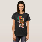 Cameroon Fan Mouse T-Shirt (Vorne ganz)