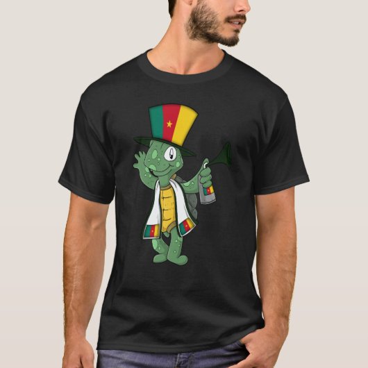Cameroon fan turtle T-Shirt (Vorderseite)