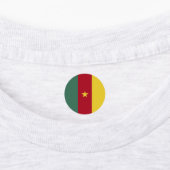Cameroon flag etiketten (Befestigt)