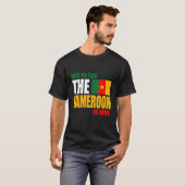 Cameroon Flag of Cameroon Cameroon Flag T-Shirt (Vorne ganz)