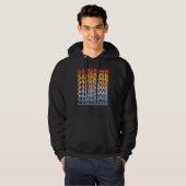 Cameroon Groovy Retro Cameroonian Hoodie (Vorne ganz)
