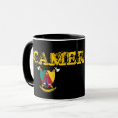 CAMEROON* Keramik-Kaffee-Tasse Tasse (Vorderseite Links)