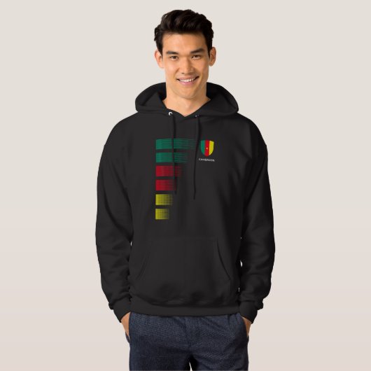 Cameroon Soccer Jersey Hoodie (Vorne ganz)