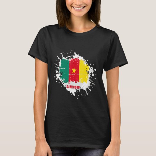 Cameroon Splash T-Shirt (Vorderseite)