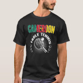 Cameroon Table Tennis Support Cameroonian Ping T-Shirt (Vorderseite)