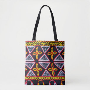 Cameroon Toghu Muster Tote Bag Tasche