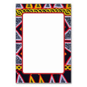 Cameroon Toghu Mustertafeln Tischnummer (Vorderseite)