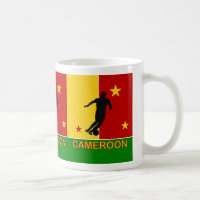 Cameroon-Weltfußball-Tasse 2010