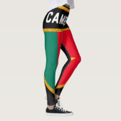 Cameroun Flag Leggings (Rechts)