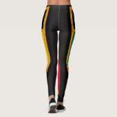 Cameroun Flag Leggings (Rückseite)