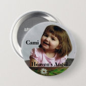 cami_bucket, Cami, der Engel des Himmels Button (Vorne & Hinten)