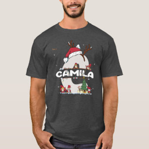 Camila Christmasw Camila Name für lustige Weihnach T-Shirt