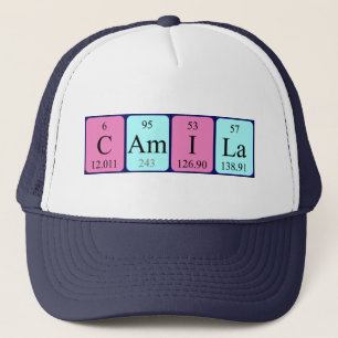 Camila Periodenname, der Truckerkappe