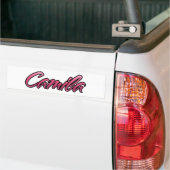 Camila verblasst pink Aufkleber Sticker Autoaufkleber (Auf Lkw)