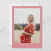 CAMILLA Butterfly Wildblume Girl Baby Dusche Einladung (Rückseite)