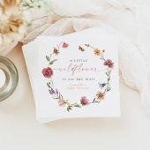 CAMILLA Butterfly Wildblume Girl Baby Dusche Serviette