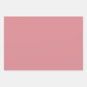 CAMILLA Dusty Pink Spring Wildblume Floral Geschenkpapier Set (Vorderseite 2)