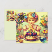 CAMILLA ~ Geburtstagskarte ~ Sweet Girl ~ (Vorne/Hinten)