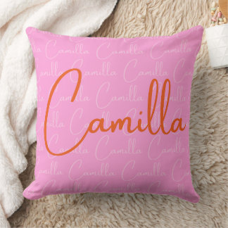 Camilla Repetiernamenmuster Kissen
