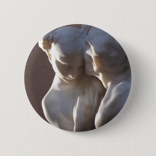 Camille Claudel kiss Vertumnus und Pomona Button (Vorderseite)