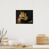 Camille Desmolins Ehefrau Lucile und ihre Poster (Küche)