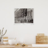 Camille Desmolins spricht im Palais Poster (Küche)