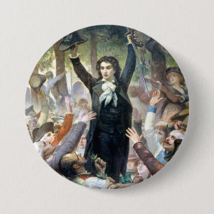 Camille Desmolins von Felix-Joseph Barrias Button