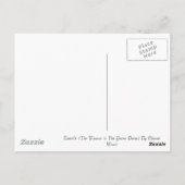 Camille (Frau im grünen Kleid) von Claude Monet Postkarte (Rückseite)