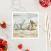 Camille Grimshaw Seaside Mermaid Napkins Serviette (Beispiel)