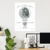 Camille GUILLOT (Vintage französische Anzeige) Poster (Heimbüro)