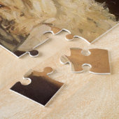 Camille mit dem kleinen Hund Monet Fine Art Puzzle (Seite)